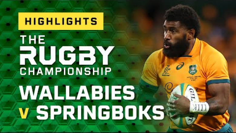 Highlights: Wallabies vs Springboks Rugby Championship | Wide World of Sports