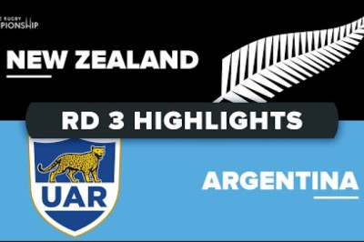 The Rugby Championship | New Zealand v Argentina - Round 3 Highlights