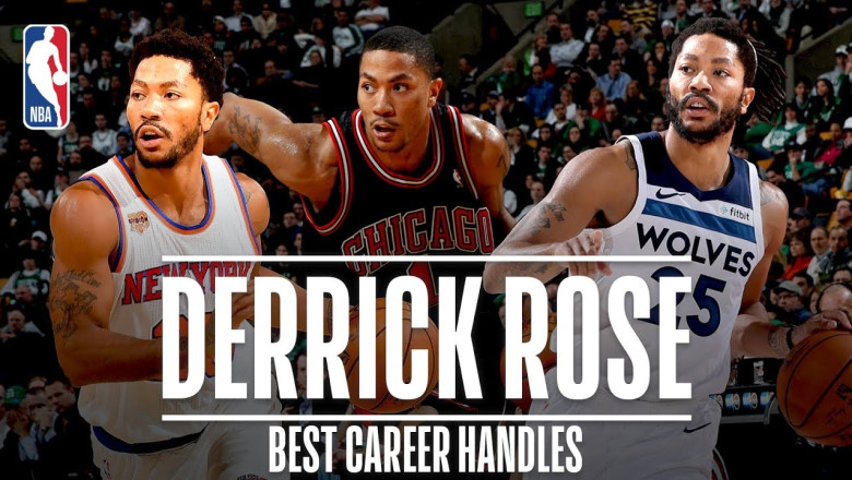 Derrick Rose Career Handles &amp; Crossovers Highlights