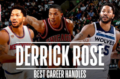 Derrick Rose Career Handles & Crossovers Highlights