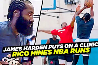 James Harden Puts On a CLINIC at Rico Hines NBA Runs! Scottie Barnes, Pascal Siakam & More!
