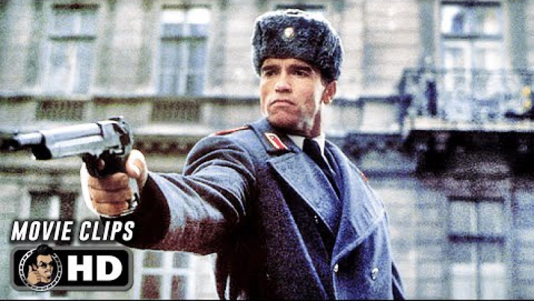 RED HEAT CLIP COMPILATION (1988) Arnold Schwarzenegger
