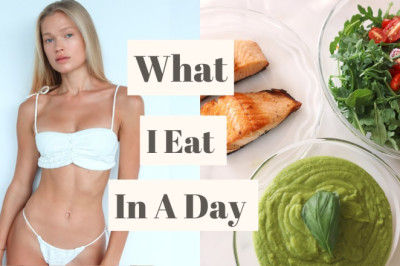 What I Eat In A Day *Victoria's Secret Model* and morning routine \ Model and Mom | Vita Sidorkina