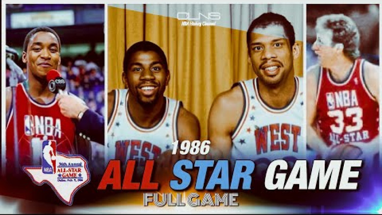 1986 NBA All Star Game ⭐️  MVP ⭐️ Isiah Thomas
