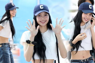 220825 BLACKPINK “LISA” (블랙핑크 리사) 출국 Departure 직캠 | 인천공항 • 비몽