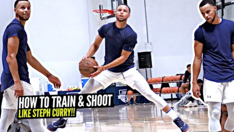 How Steph Curry Works On His Shot And Game! Exclusive Look On How The ...