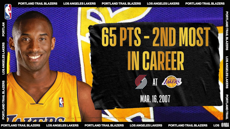 Kobe Bryant Scores 33 Of His 65 PTS In The 4Q Of OT Thriller | #NBATogetherLive Classic Game
