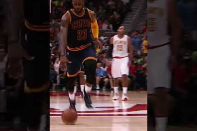 LeBron does the Jordan logo 🔥 #shorts