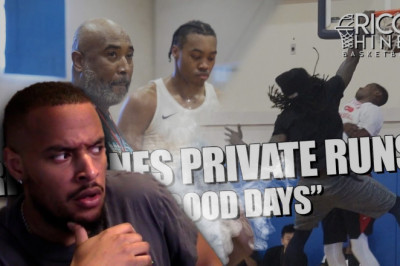 Scottie Barnes TRASH TALKING at Rico Hines Runs ft. Pascal Siakam James Harden Tyrese Haliburton