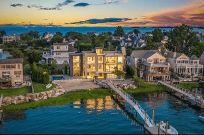 Touring a $10,000,000 Waterfront Connecticut MANSION with Ryan Serhant