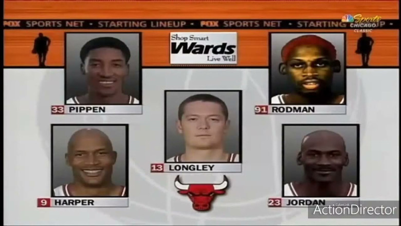 Chicago Bulls @ Charlotte Hornets 1998 NBA Playoffs ECSF Game 3