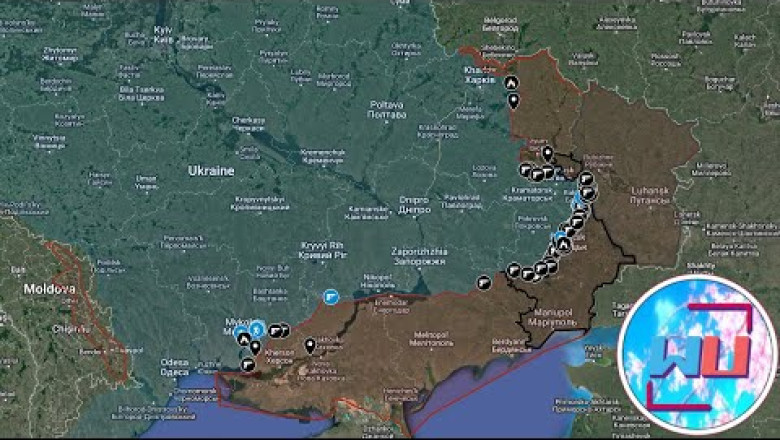 Kherson Counter Offensive Update | Izyum Front Update [Ukraine war map ...