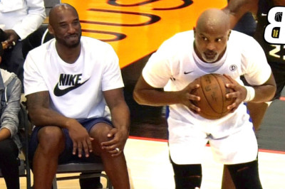 Kobe Bryant IMPRESSED By Old NBA Opponent at Drew League! Cuttino Mobley Championship Highlights
