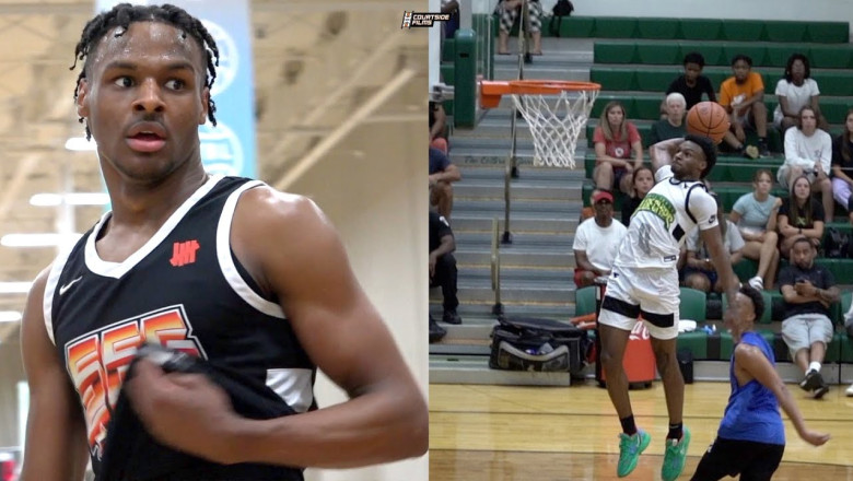 LEBRON'S DNA IS KICKING IN!! Bronny James OWNED EVERYONE This Summer!