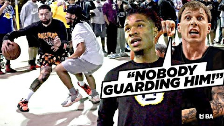 NBA Legend Jason Williams PULLS UP on Clamp God &amp; West Coast Squad Park TAKEOVER! (It Got CRAZY!)