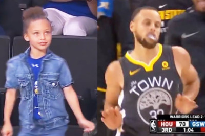 Riley Curry 'SHIMMY' Like STEPH CURRY