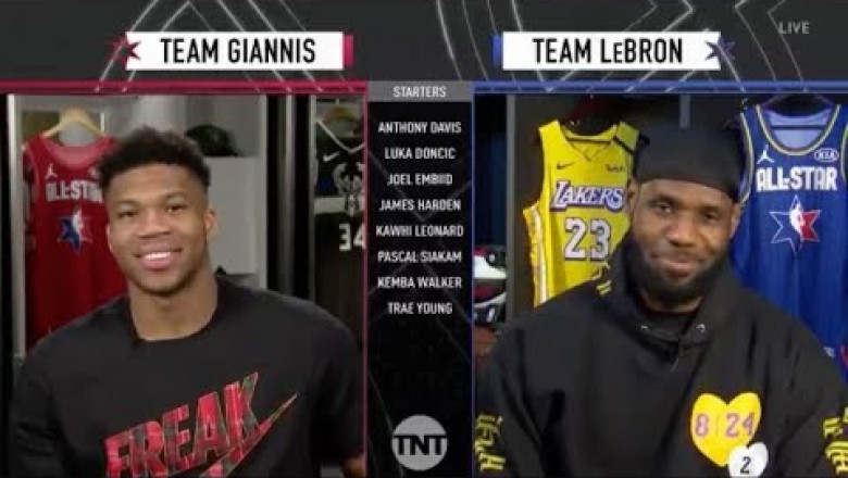 Team Giannis &amp; Team LeBron Draft | 2020 NBA All-Star