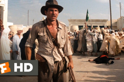 Raiders of the Lost Ark (3/10) Movie CLIP - Sword vs. Gun (1981) HD