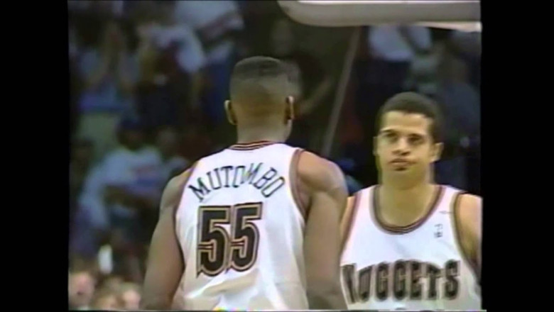 1994 Playoffs Utah@Denver Game 6 HIGHLIGHTS