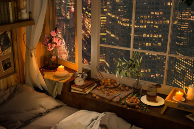 Autumn Jazz - Jazz Music in Cozy Bedroom - Relaxing Jazz Music for Sleep, Study, Focus, Work