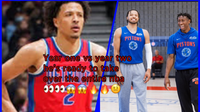 Cade Cunningham has put on 10 pounds of muscle already this off-season(he’s ready for year two)👀😱