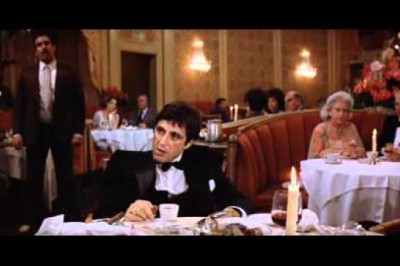 Scarface - The Restaurant Scene