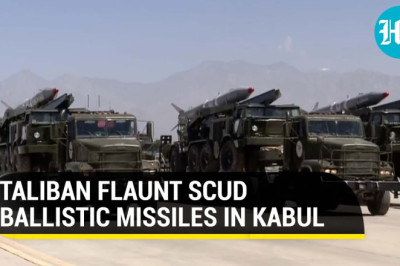 Taliban display Soviet-era Scud ballistic missiles at Kabul military parade to celebrate U.S exit