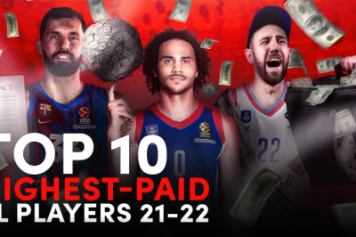 Top 10 HIGHEST-PAID EuroLeague Players in 2021-2022