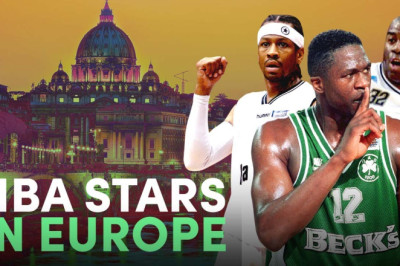 Top 10 NBA Stars Who Played In EUROPE