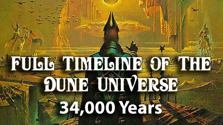 Full Timeline Of The Dune Universe (34,000 Years)   YouTube