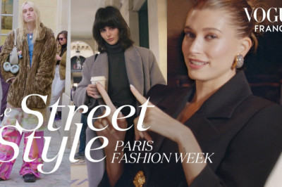 Hailey Bieber Breaks Down 7 Street Looks In Paris At Fashion Week | LE STREET STYLE#6
