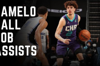 LaMelo Ball Alley-Oop and Lob Assists