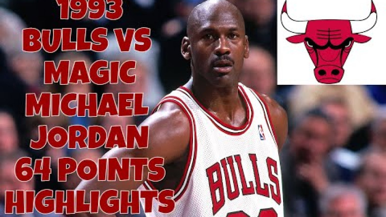 Michael Jordan Highlights Reaction 64 Points Magic vs Bulls