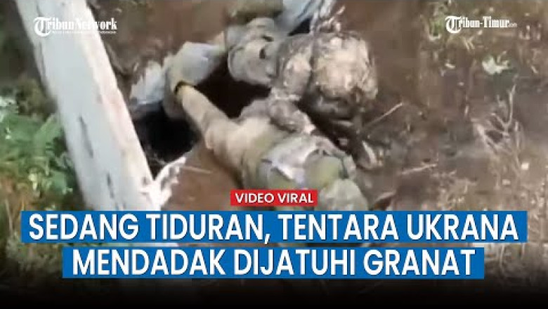 Dramatic moment Russian 'Sparta' Quadcopter Throws Explosive Device at Ukrainian Army Positions in Donetsk