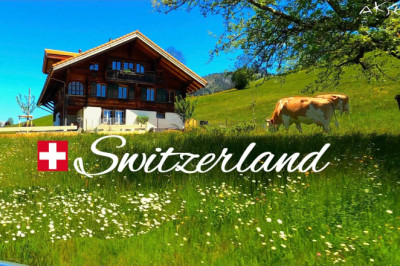 Dreamland Switzerland 4K - Zweisimmen Village, GSTAAD Region
