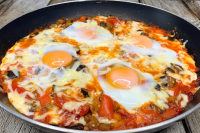 Everyone loves this easy and inexpensive dish! Recipe for an eggplant dinner!