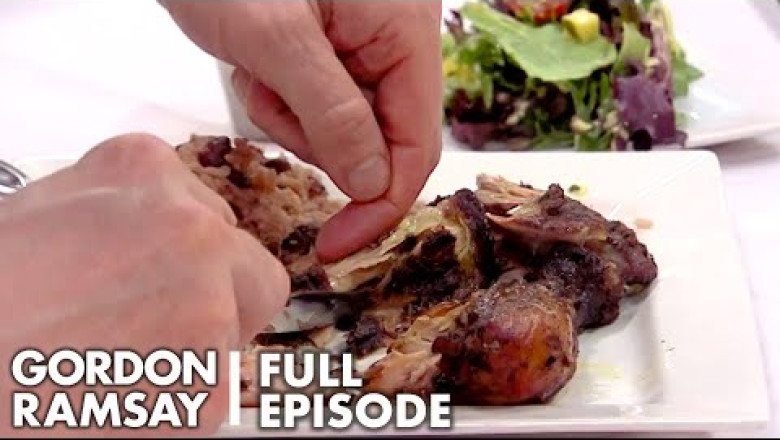 Gordon Ramsay Served Bland and Dry Jerk Chicken | Kitchen Nightmares FULL EP