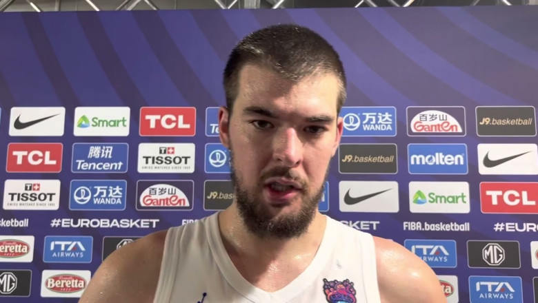 Ivica Zubac reacts to defeat to Greece