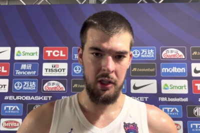Ivica Zubac reacts to defeat to Greece