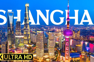 Shanghai, China 8K Video Ultra HD 120 FPS (Paris of the East)