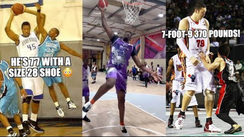 TALLEST BASKETBALL PLAYERS EVER! Too Tall For The NBA!?!