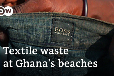 Why Ghana's shores are littered with textile waste | DW News