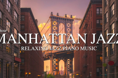 🌉 맨해튼 안가봤으면 이 음악 PICK❗️l Manhattan Jazz 💖 l 카페재즈,매장음악 l Relaxing Jazz Piano Music