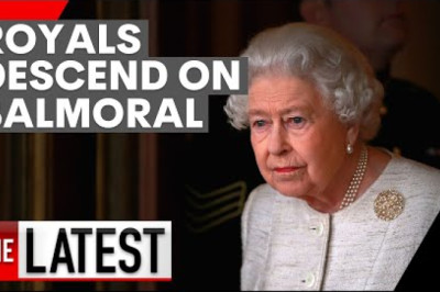 Royal family members descend on Balmoral amid announcement on Queen's health | 7NEWS