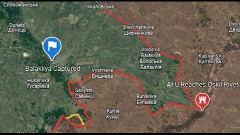 BREAKING | AFU 1 Village and 1 Bridge from Encircling Izium. Russia ...