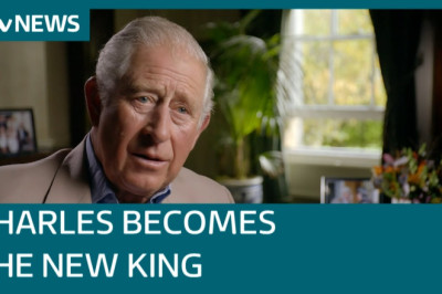 Charles the new King after the death of Her Majesty The Queen | ITV News