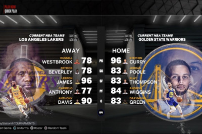 NBA 2K23 [PS4] Golden State Warriors vs LA Lakers LIVE Full Game | NBA 2K23 Gameplay (Current Gen)