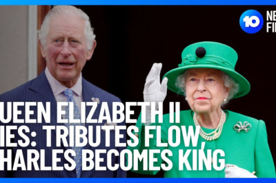 Queen Elizabeth II Death: Tributes Flow, What Happens Next For King Charles III | 10 News First