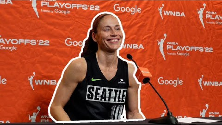 Sue Bird's Final Post Game Press Conference | WNBA Playoffs | Seattle Storm