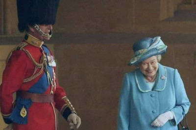 The Queen and the Prince - A big Smile!